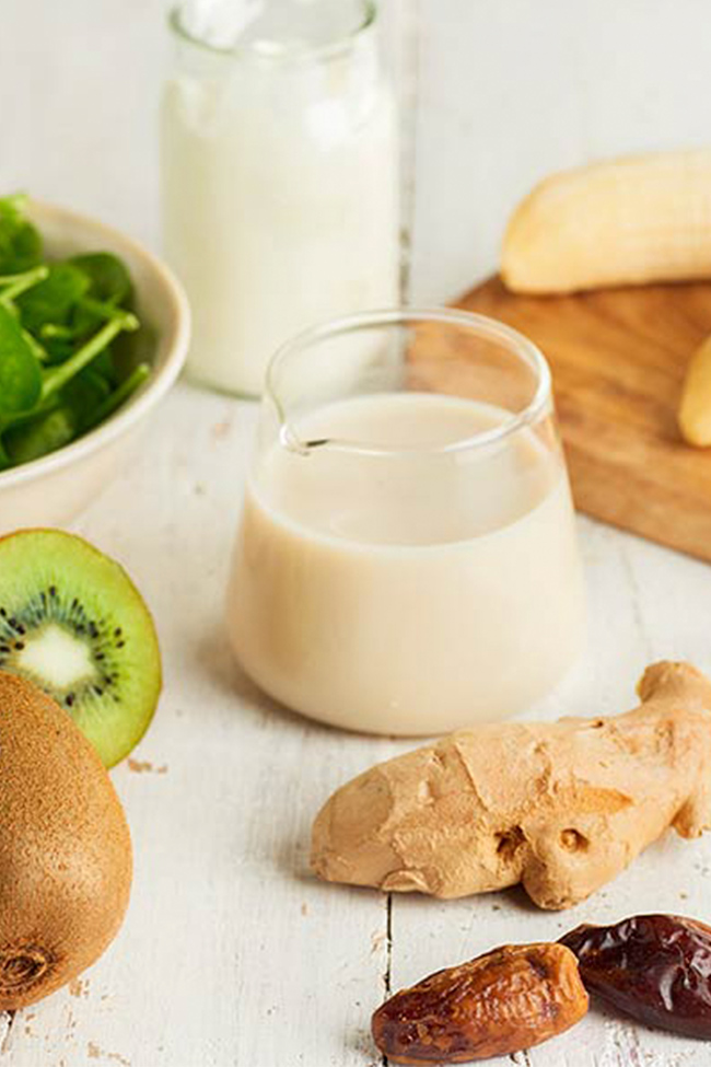 Smoothie vert au gingembre et au kiwi Zespri Green